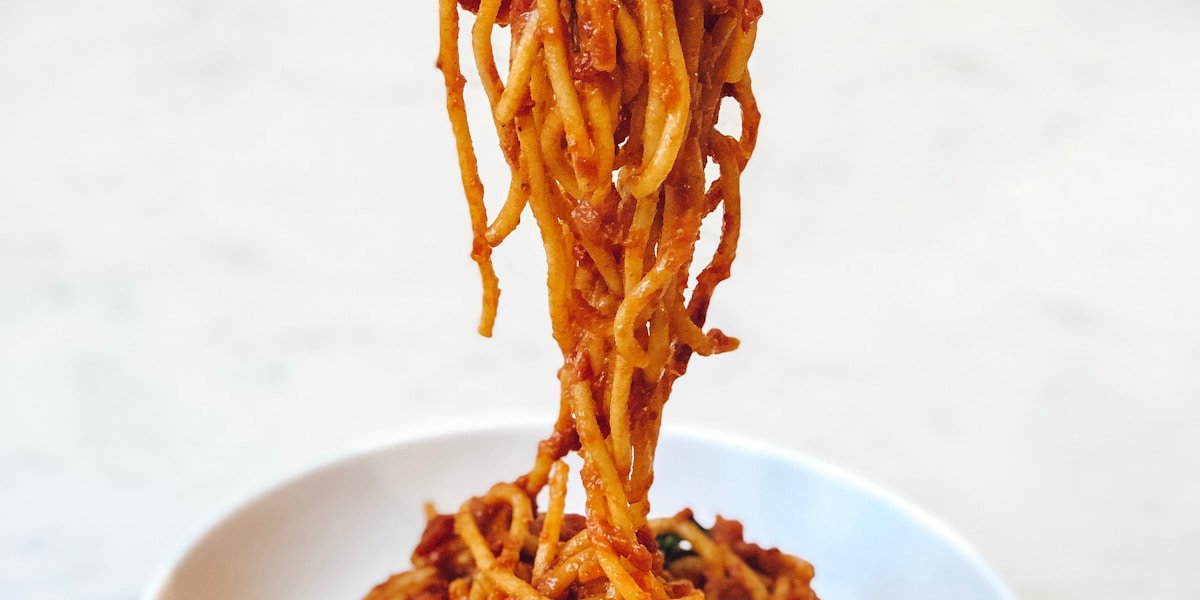 Delicious pasta dish at a Corydon restaurant